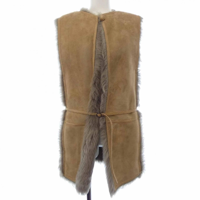 Áo vest lông cừu HERMES 626991