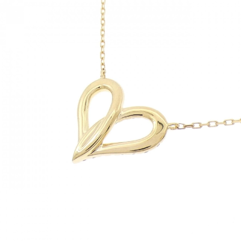 Mặt dây chuyền nửa trái tim Aker Filouge 0.08CT - Hàng hiệu Authentic 842396