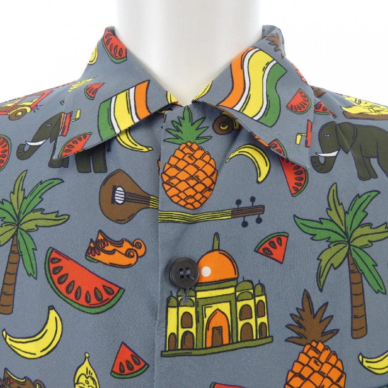 Áo sơ mi ngắn tay PRADA UCS276 S162 - Hàng hiệu Chính hãng 892332