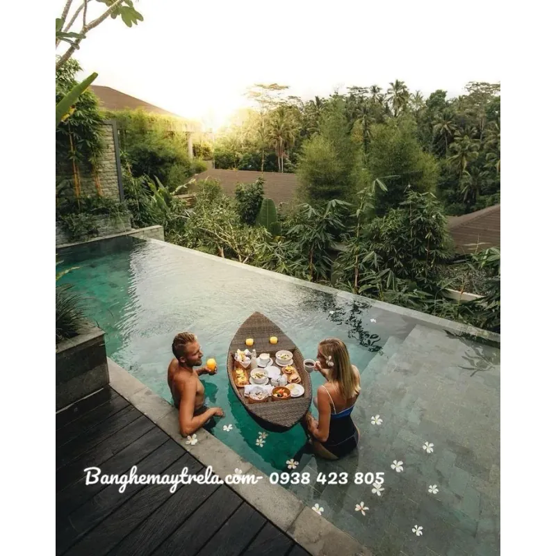 Khay nổi đồ ăn hình thuyền 572374