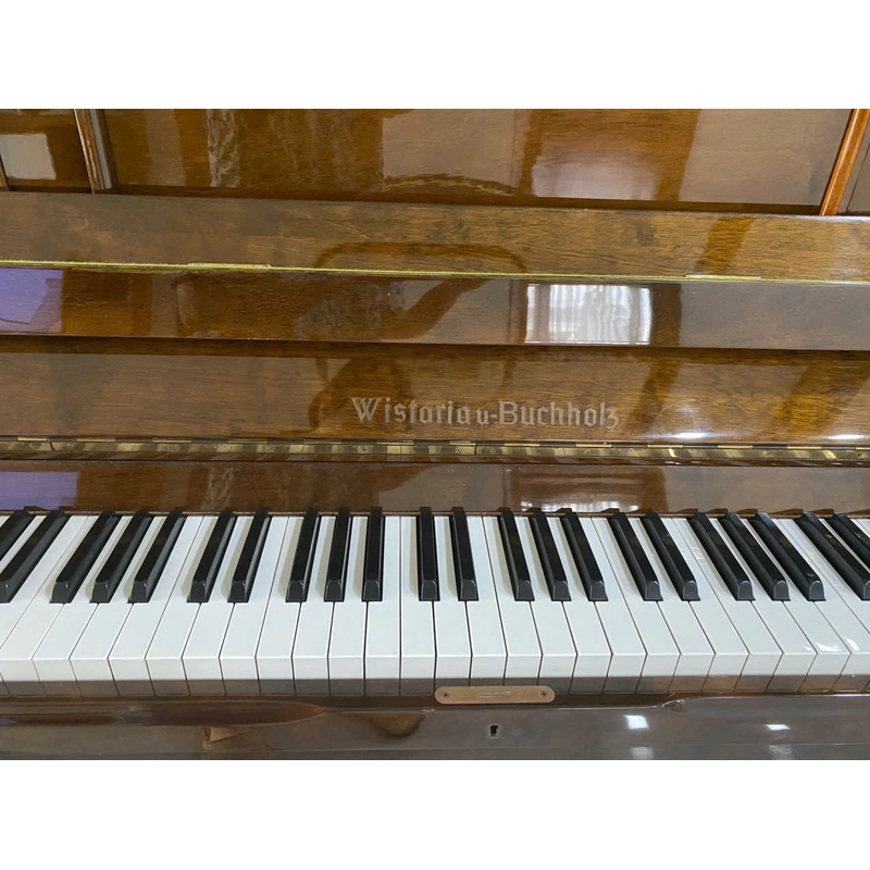 Đàn piano Đức (second hand)+ Wistaria U-Buchholz+ màu gỗ nâu 350351