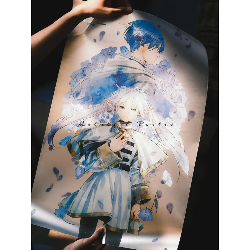 Poster Frieren Metalize + Ống đựng poster 1019966