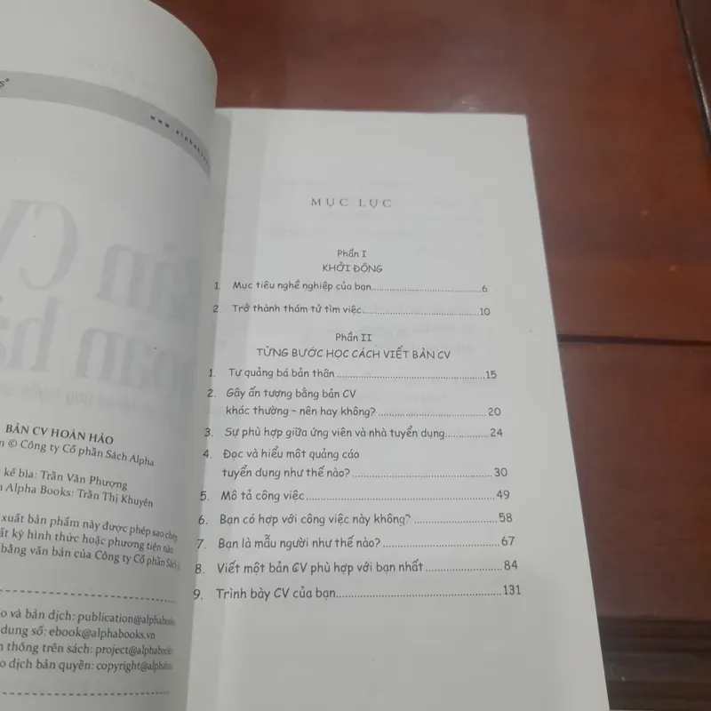 Bản CV hoàn hảo 713547