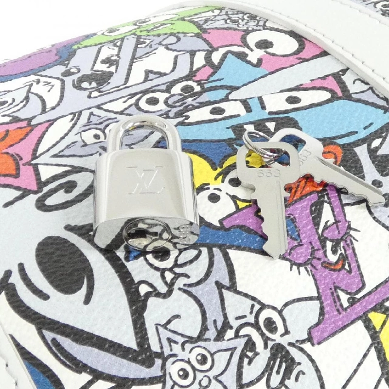 Túi du lịch Louis Vuitton Monogram Comic Keepall Bandoulière 2023SS 50cm M21863 - Hàng hiệu Authentic 803552