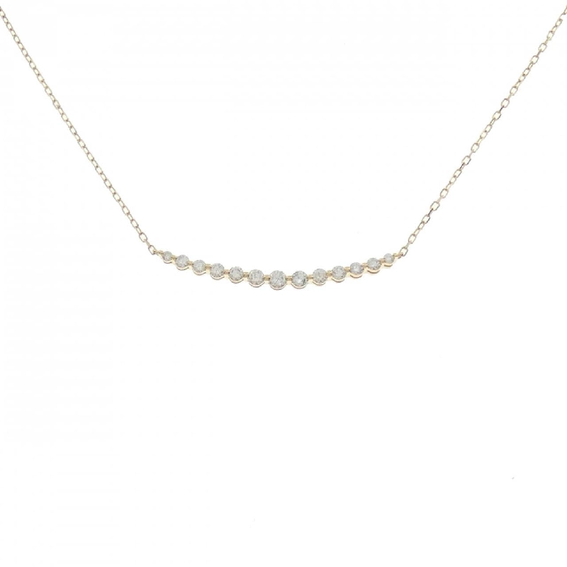 Dây chuyền kim cương K18YG 0.30CT - Hàng hiệu Chính hãng 859073