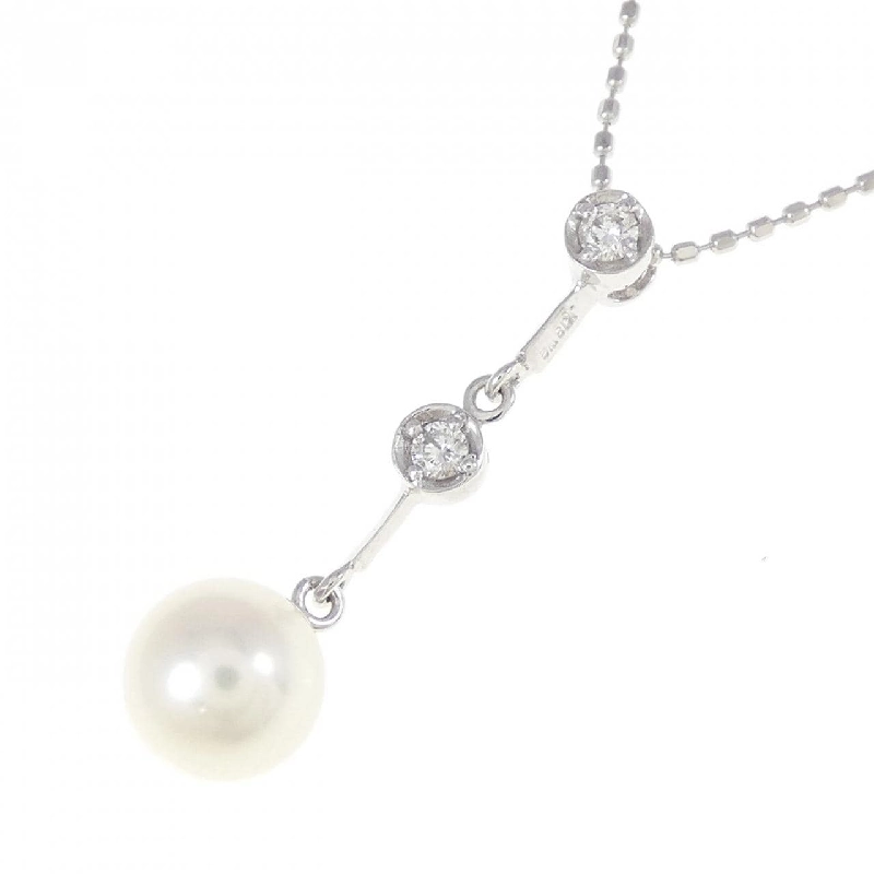 K18WG Dây chuyền ngọc trai Akoya 6.3mm - Hàng hiệu Chính hãng 858189