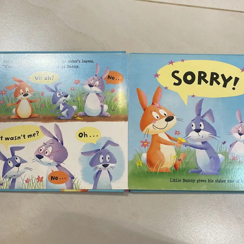 NGOẠI VĂN : tiếng anh trẻ em : SORRY the little word that goes a long way  1027869