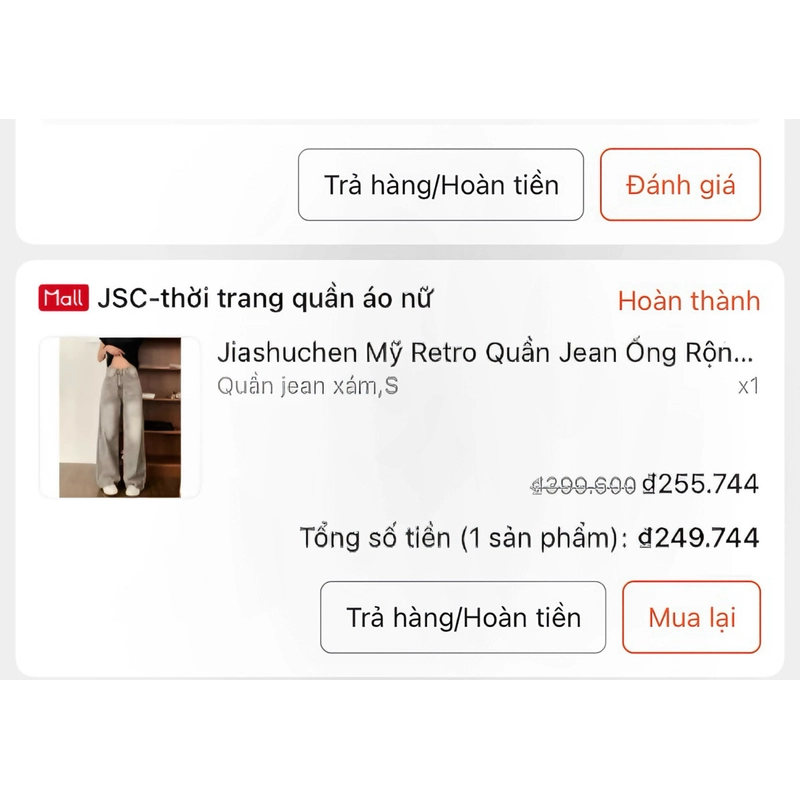 quần jean dài ống rộng 518704