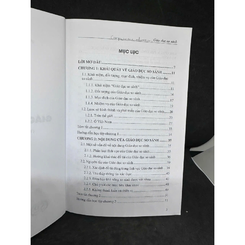 [Phiên Chợ Sách Cũ] Giáo Dục So Sánh - Võ Văn Lộc, 2022, Nguyễn Tiến Đạt H1108 SBM 919442