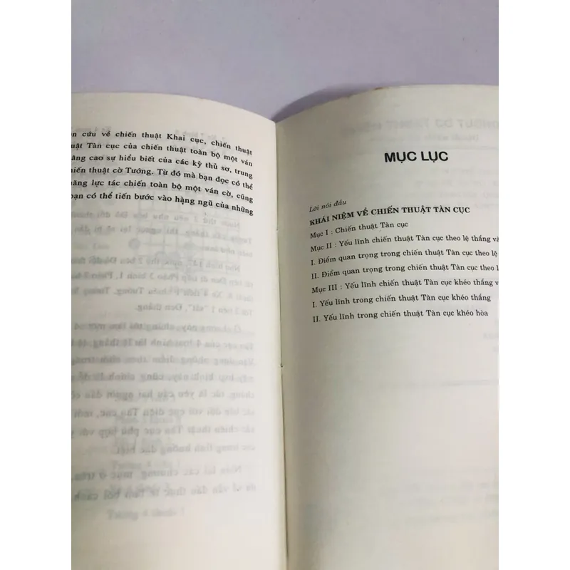 KHÁI NIỆM VỀ CHIẾN THUẬT TÀN CỤC 703035