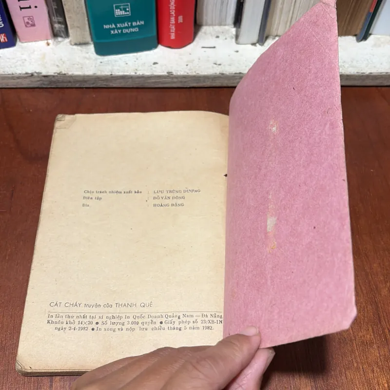 II Sách Thiếu Nhi: Cát Cháy - Thanh Quế - 1982 777311