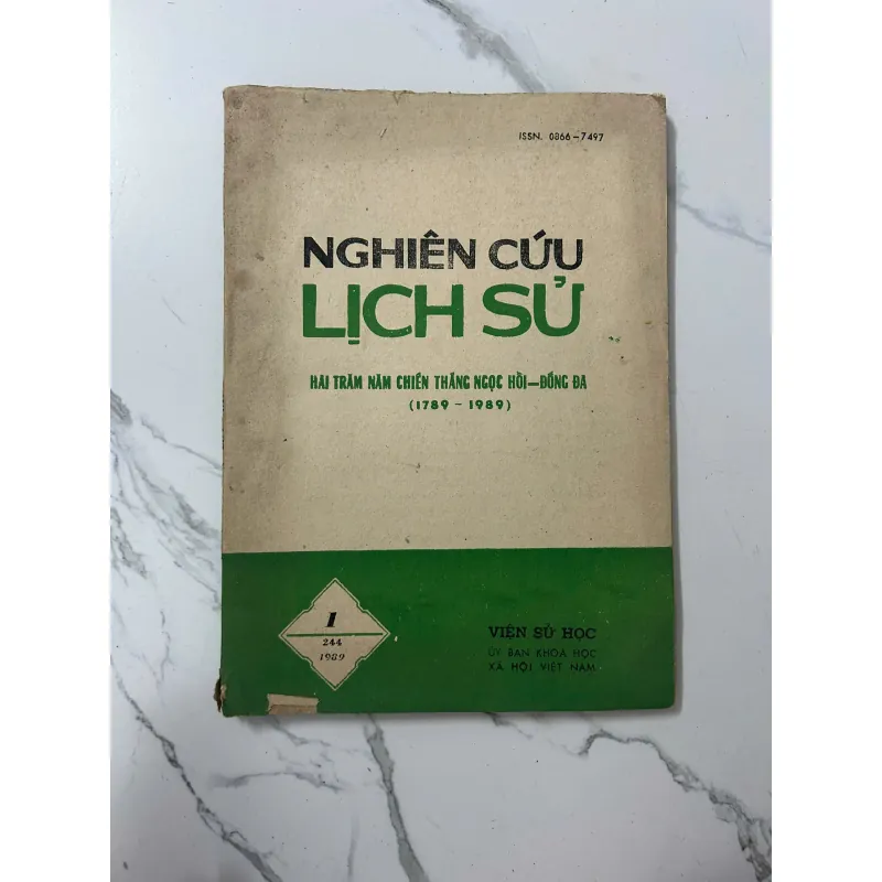 Nghiên cứu Lịch sử (Số 1/1989): Hai trăm năm chiến thắng Ngọc Hồi – Đống Đa 1023433