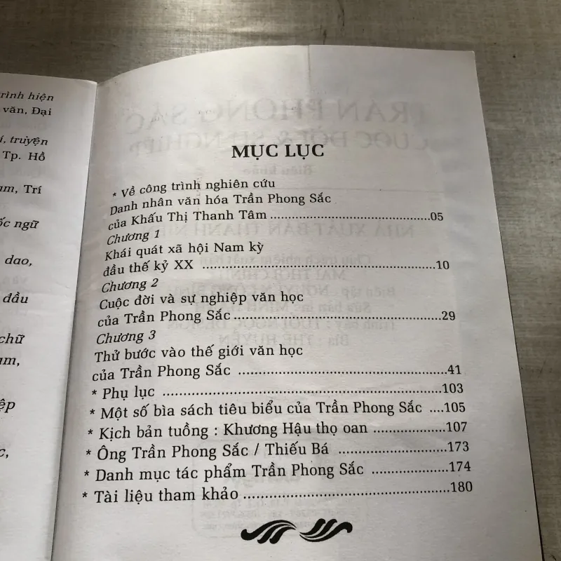 Trần Phong Sắc - Cuộc đời và sự nghiệp 784376