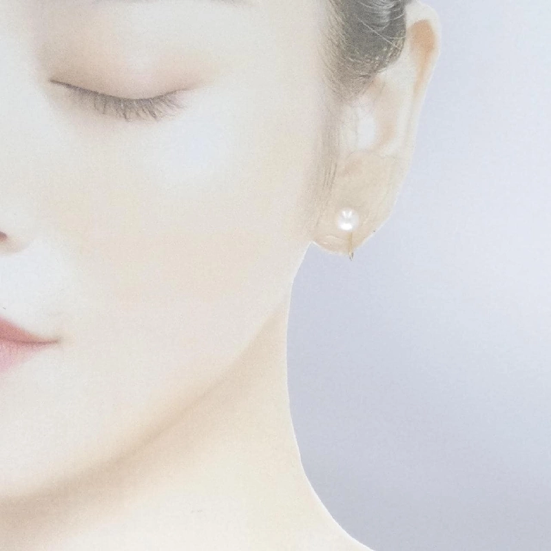 Bông tai ngọc trai Akoya K18YG 6.8mm - Hàng hiệu Chính hãng 872994