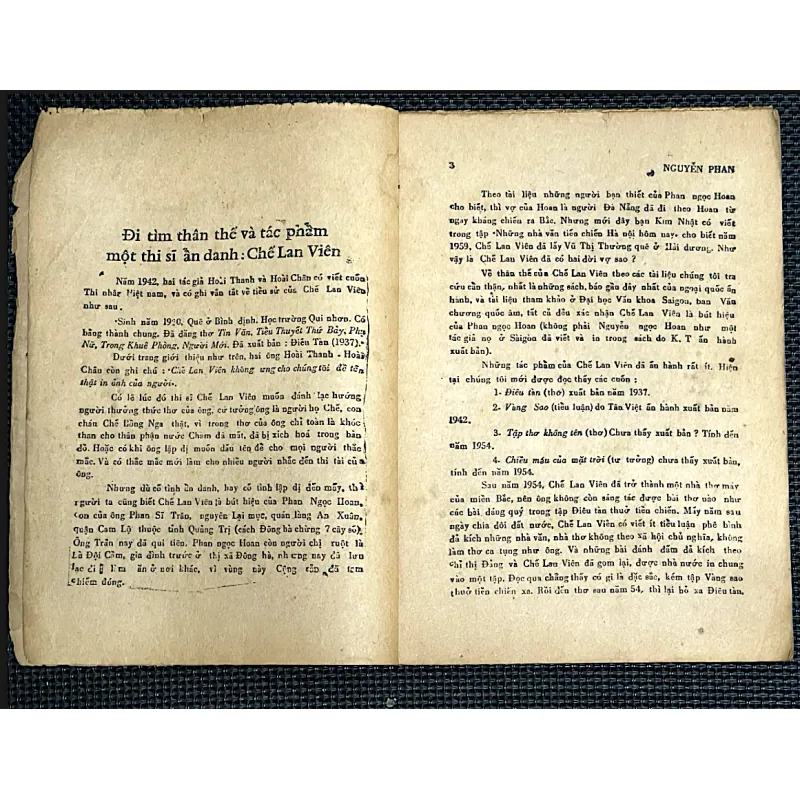 CHẾ LAN VIÊN- Tạp chí Văn học miền Nam trước 1975 993255