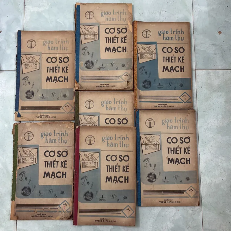 Giáo trình hàm thụ: cơ sở thiết kế mạch (7 cuốn) - Vương Khánh Hưng 1007308