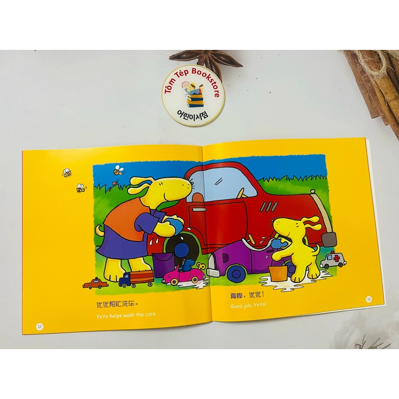 Set sách song ngữ Trung Anh cho bé từ 1T 475331