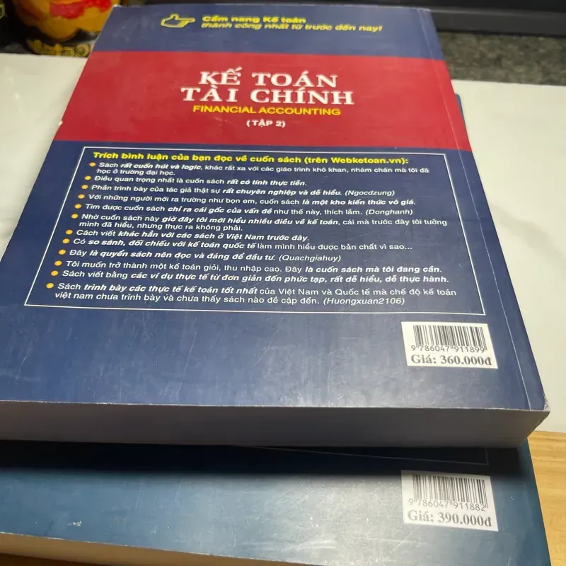 Kế toán Tài chính (tập 1&2) – Combo 2 tập 595666