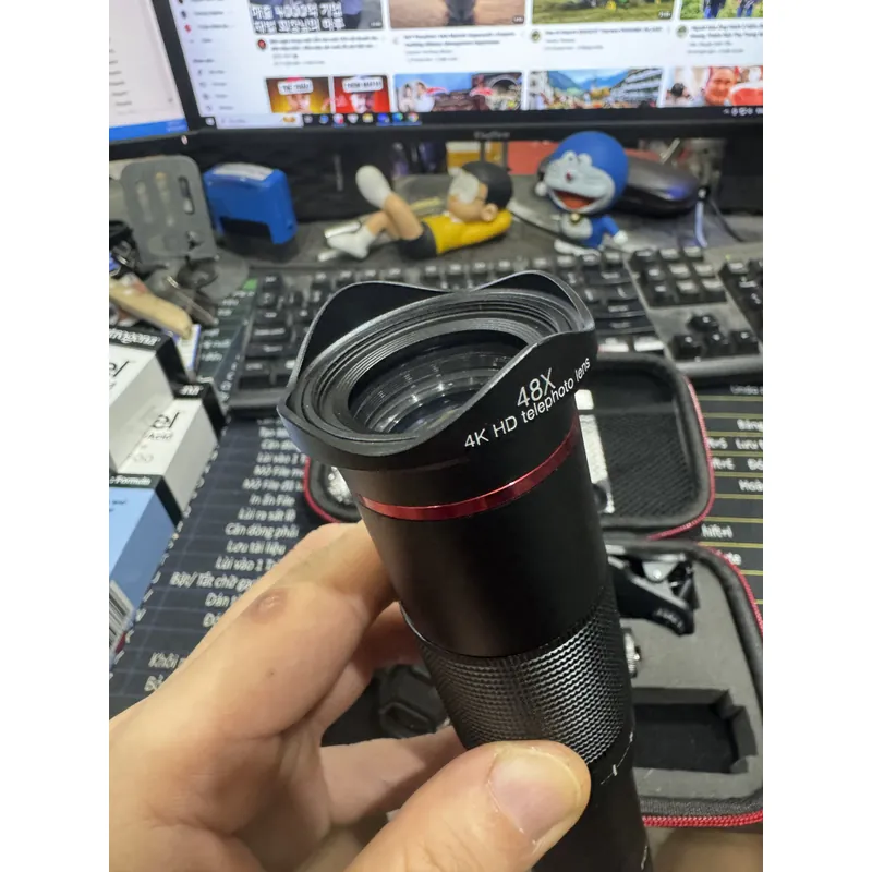 Ống Lens tele 48X cho điện thoại hoặc ống nhòm đơn mini 48X  592225
