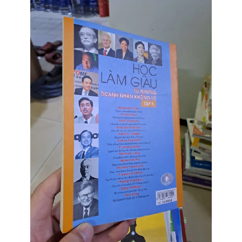 Học làm giàu từ những doanh nhân khổng lồ tập 5 2006 mới 80% ố QUẢN TRỊ HCM2908 545376