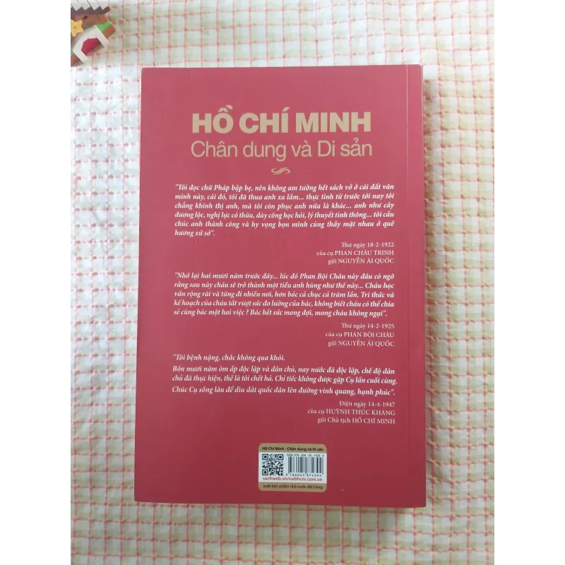 HỒ CHÍ MINH - CHÂN DUNG VÀ DI SẢN • Sách Nhà Nước Đặt Hàng (không có giá bìa) 751377