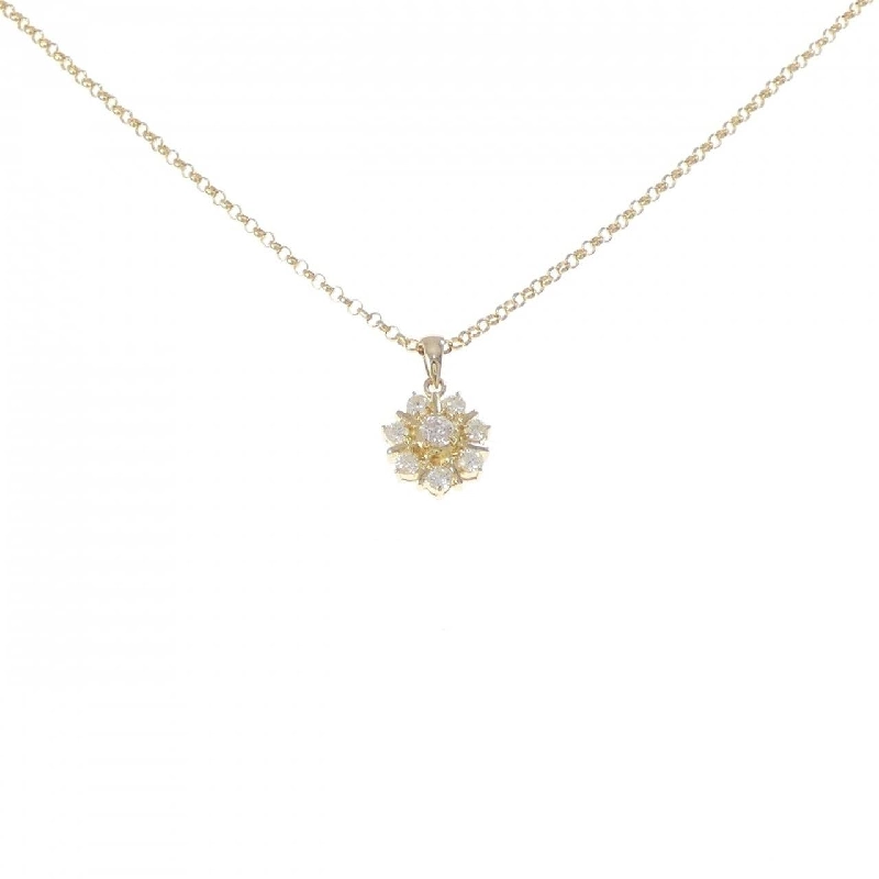 K18YG Dây chuyền kim cương 0.51CT - Hàng hiệu Chính hãng 857459