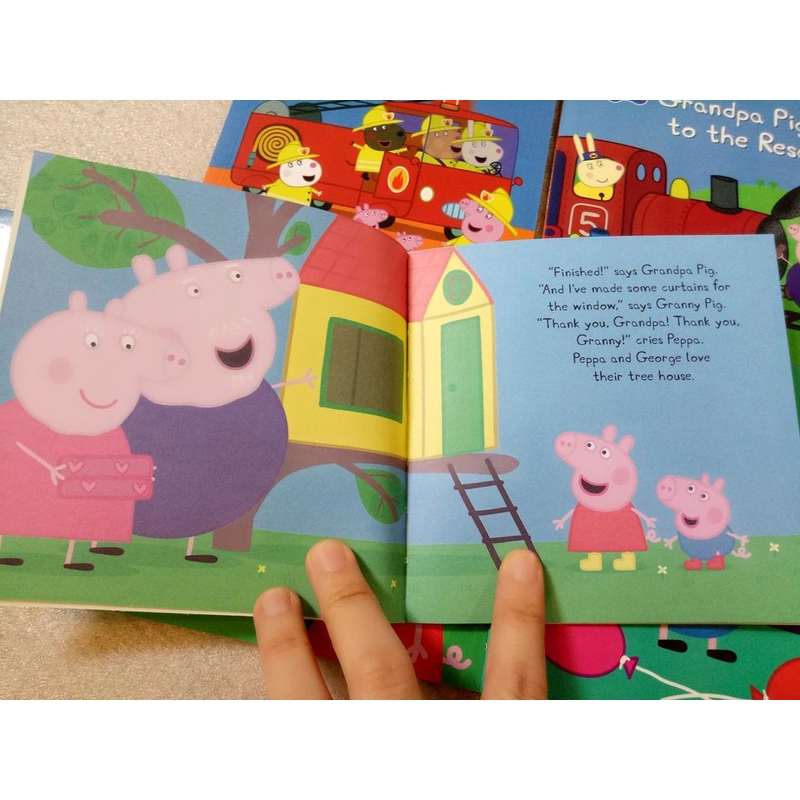 Truyện tranh Peppa pig tiếng Anh (combo 10 cuốn) 391522