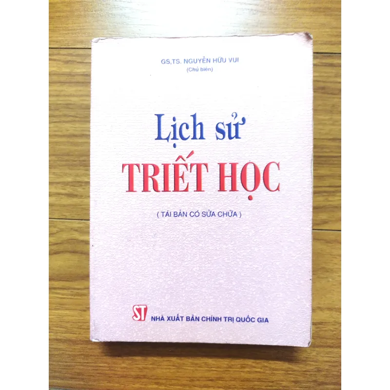 Sách: Lịch sử Triết học - TG: GS. TS Nguyễn Hữu Vui 736829