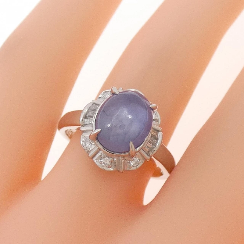 Nhẫn Sao Sapphire PT900 6.08CT - Hàng hiệu Chính hãng 851353