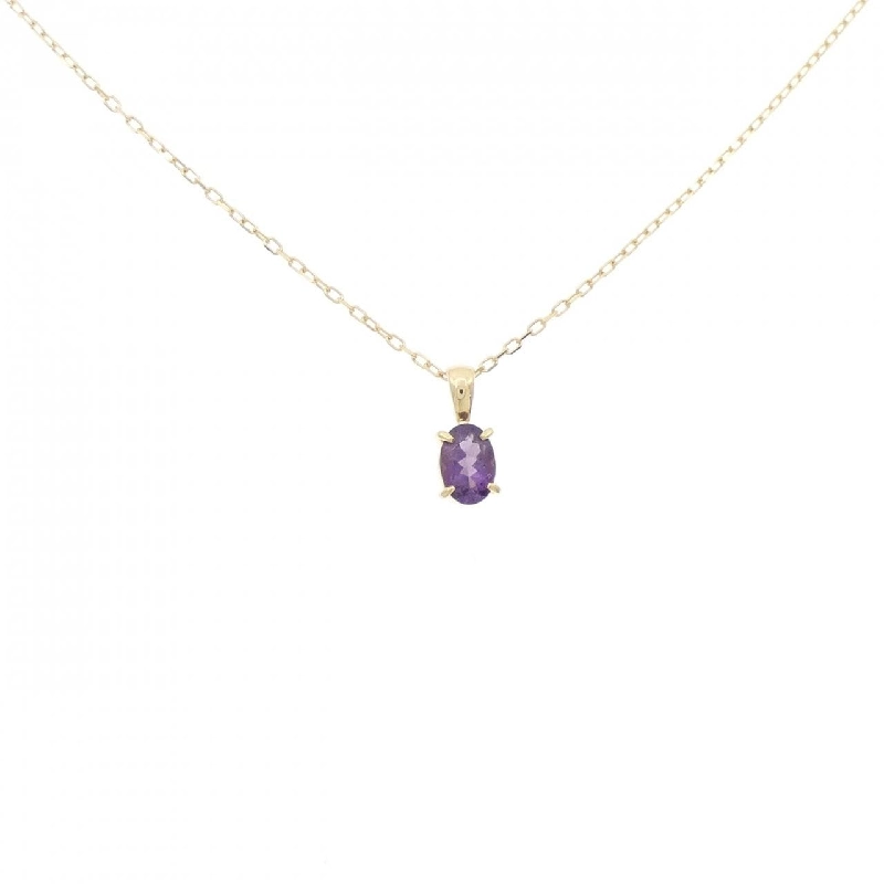 K18YG Amethyst Necklace - Hàng hiệu Authentic 861419