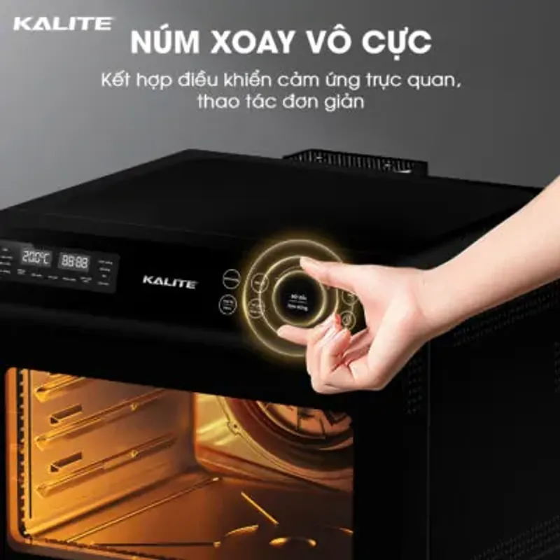 Nồi Chiên Hơi Nước KALITE STEAM FUSION PRO 🌬️ 4in1 – Giòn Ngoài Mọng Trong! 714152