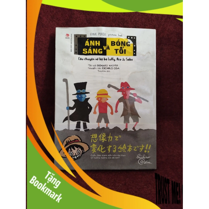 (TẶNG BOOKMARK) Câu chuyện về bộ 3 Luffy, ACE và Sabo mới 90% 940770