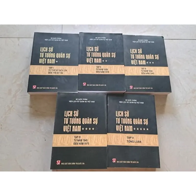 Lịch sử tư tưởng quân sự Việt Nam trọn bộ 5 cuốn 746987