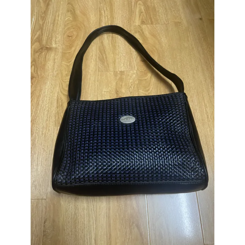 Túi nữ 26*19*7 da thật đan 2hand 992595