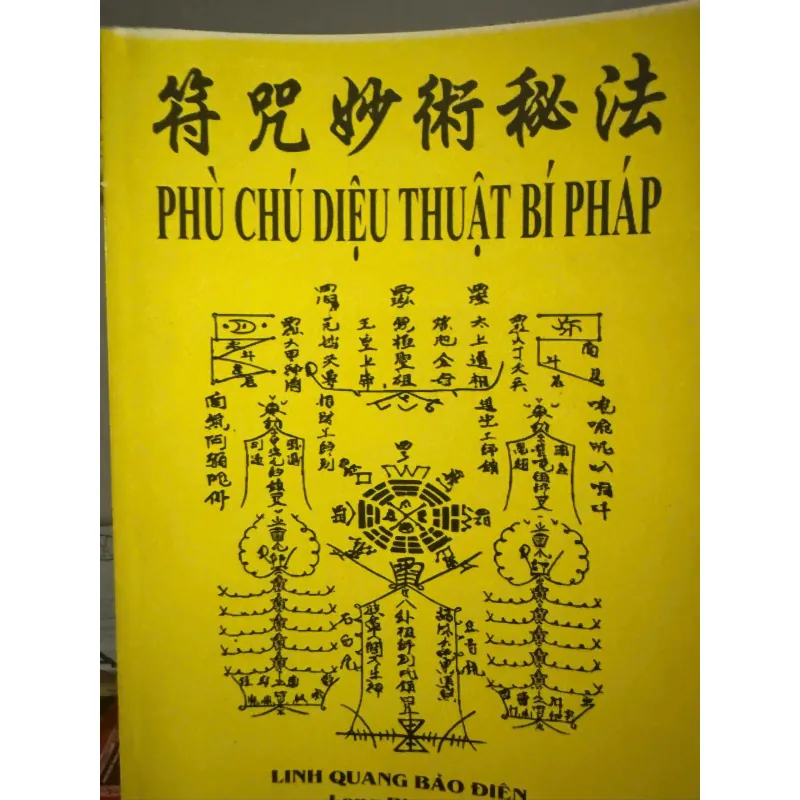 SÁCH PHÙ CHÚ DIỆU THUẬT BÍ PHÁP 100K 1037813