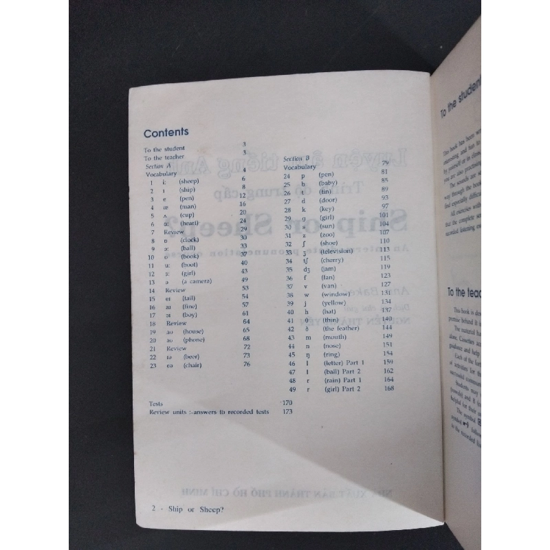 Luyện âm tiếng anh trình độ trung cấp mới 90% bẩn bìa, ố nhẹ 1997 HCM0412 Ann Baker HỌC NGOẠI NGỮ 918809