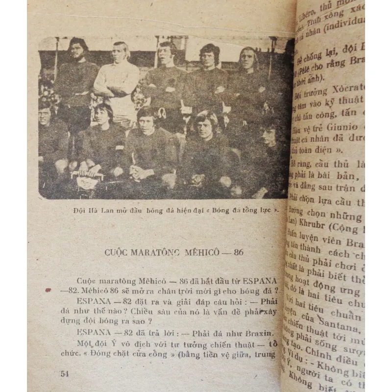 Bóng đá hiện đại trong thời điểm Espana-82 13612