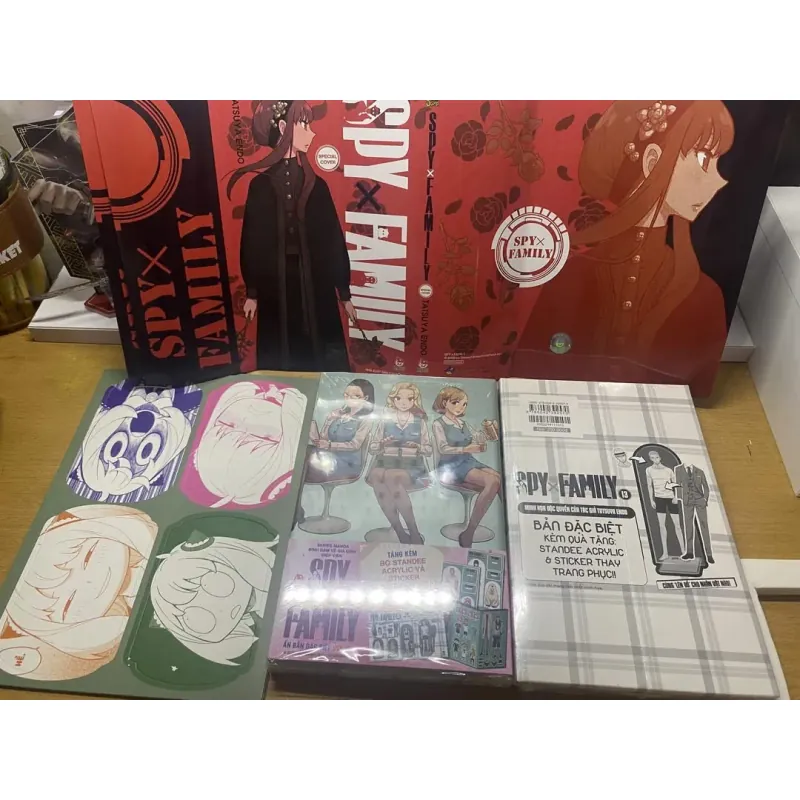 Combo Spy x family bđb + thường kèm quà mua sớm và bìa live 753777