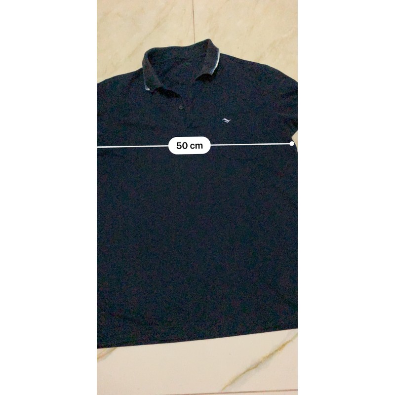 Áo Polo Viet Tiến nam xanh size L 159032