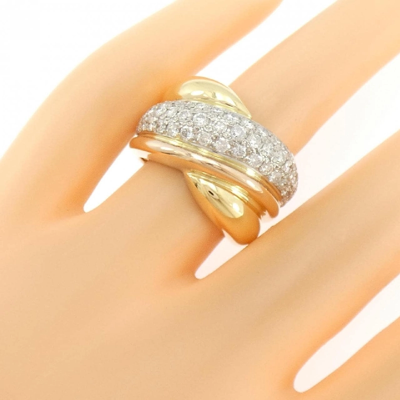 Nhẫn kim cương K18YG/PT900/K18PG 1.38CT - Hàng hiệu chính hãng 852692