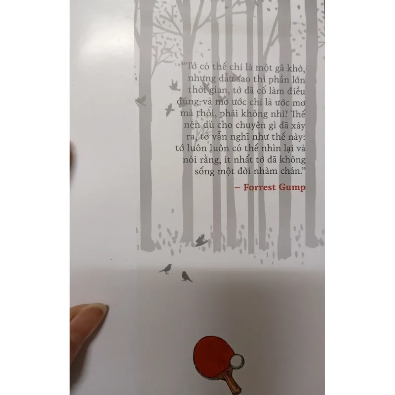Sách Forrest Gump - Có bookmark mới 100% - Sách cũ 639962