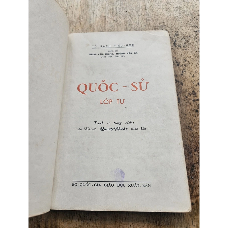 Quốc sử lớp tư - Bộ giáo dục quốc gia 536653