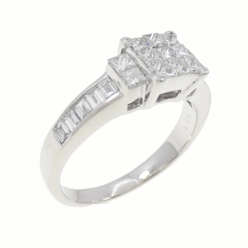 Nhẫn kim cương K18WG 1.00CT 672330