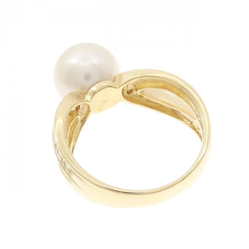 Nhẫn ngọc trai Akoya K18YG 9.4mm 669578