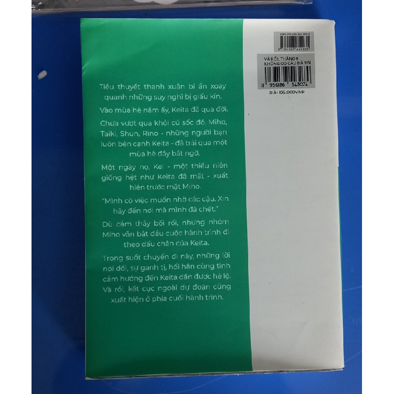 Và rồi tháng 9 không có cậu đã tới 15081