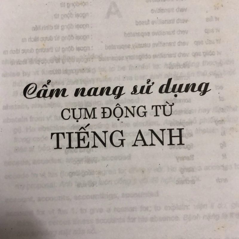 Cẩm nan sử dụng CỤM ĐỘNG TỪ tiếng Anh  332673