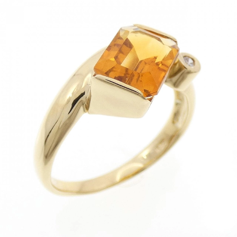 Nhẫn Citrine K18YG - Hàng hiệu Chính hãng 855501