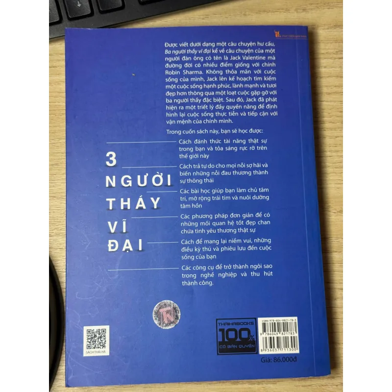 3 NGƯỜI THẦY VÌ ĐẠI (tác giả này khá nổi tiếng) 754357