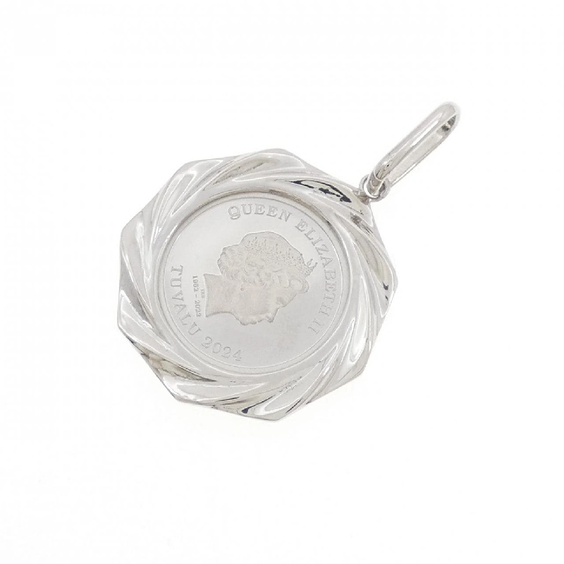 PT900(枠) Đồng xu Mặt dây chuyền - Hàng hiệu Authentic 862282