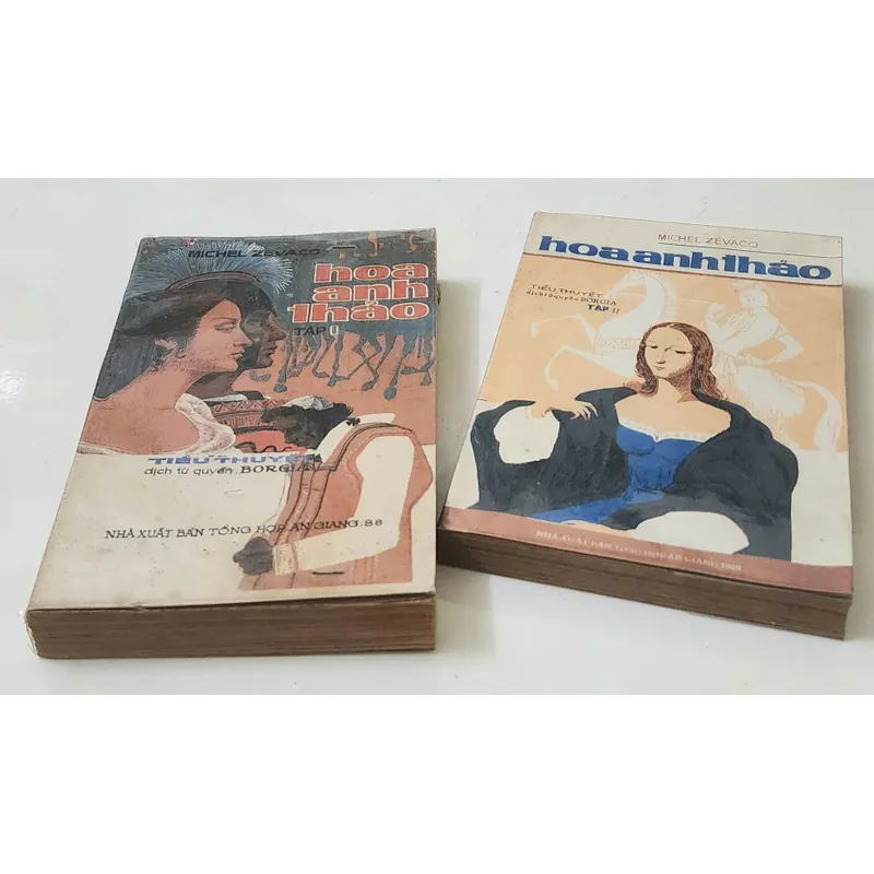 Tác phẩm kinh điển Hoa Anh Thảo" (Borgia) của Michel Zévaco), trọn bộ 2 tập 703656